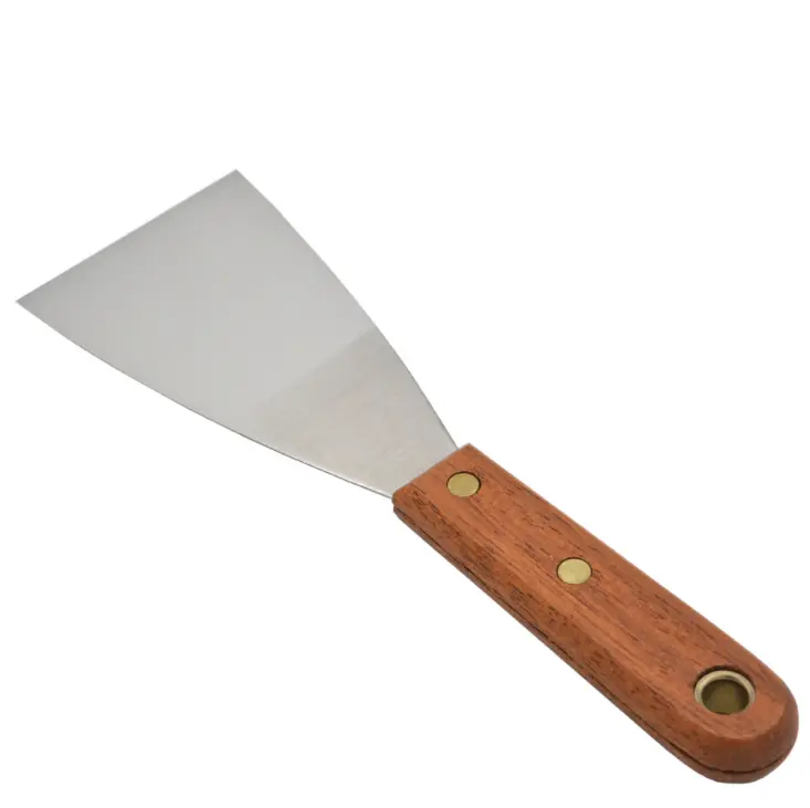6PCS Stainless steel Putty Knife Scraper Blade Shovel Carbon Steel Wall Plastering Knife Hand Construction Tool
