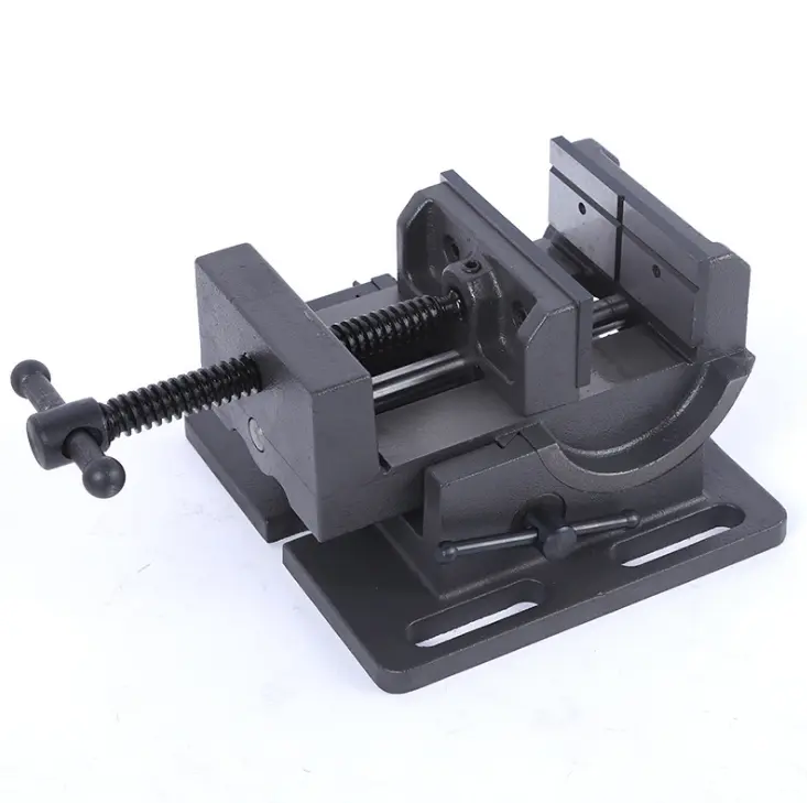 3 Inch Vice Clamp Tilting Drill Press Vise 0-90 Degree Tilt Heavy Duty Guide Rod Clamp Tornillo DE Banco Tilting Vise
