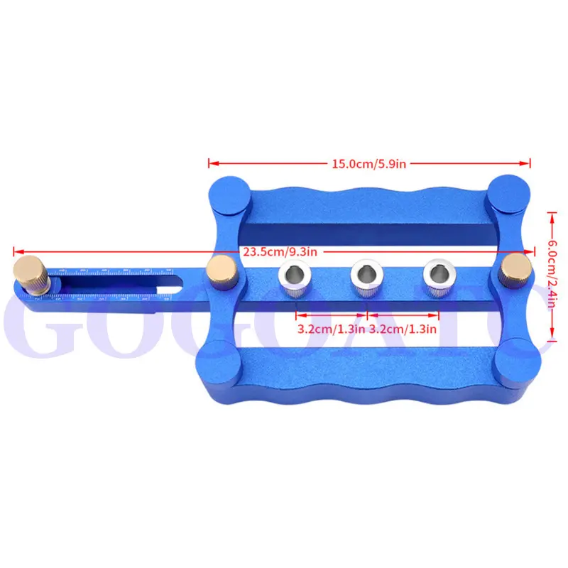 Woodworking hole punch locator Round wood dowel hole punch Locator hole opener DIY woodworking tools