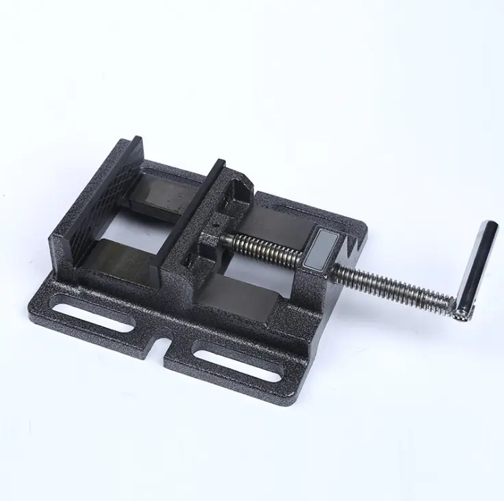 Aluminum Bench Vise Table Flat Clamp-on Plier Drill Press Milling Machine Clamping Clamp Firmly Woodworking hand tool