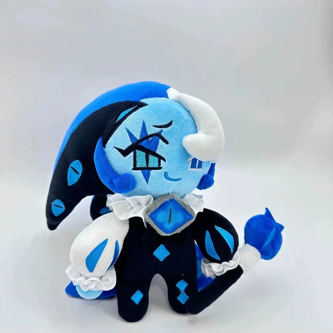 Cute Shadow Milk Cookie Plush Doll Blue Doll Plush Toys Statue Doll Collection Cookie Room Decor Friends Birthday Gifts Kids Toy