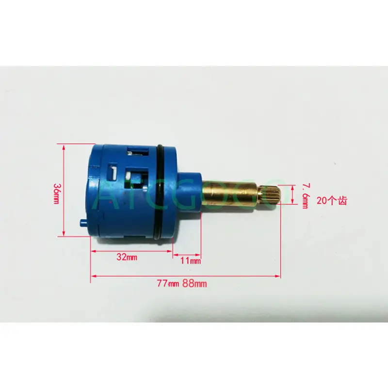 5-hole shower faucet valve core 5-hole 5-speed shower head water diverting switching accessor