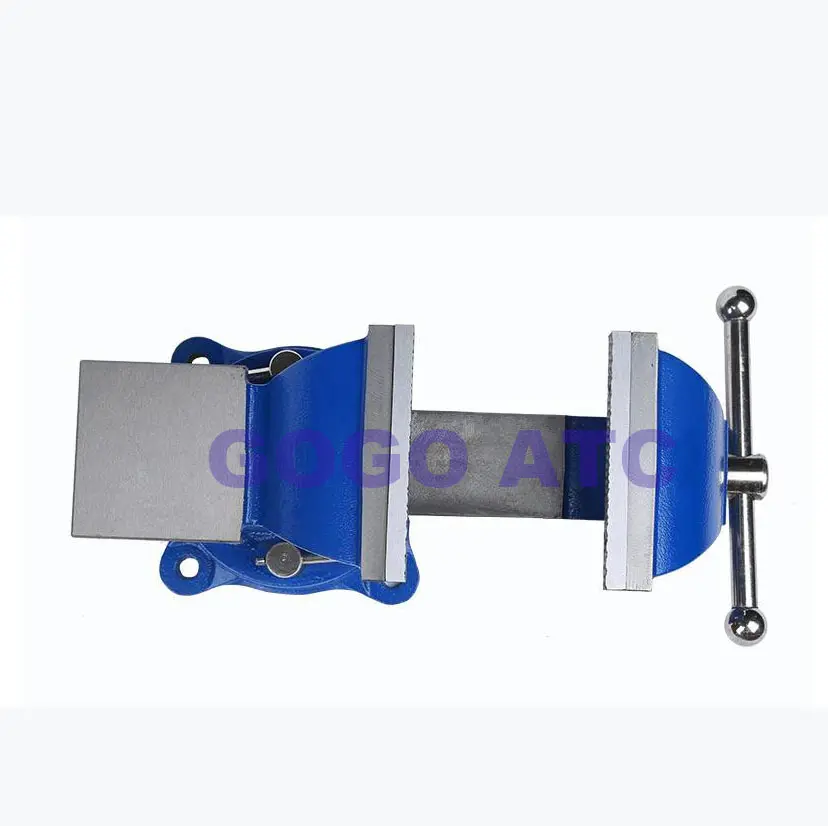 4inch heavy Duty Mechanic Bench Vise Table Top Clamp Press Locking Swivel Base Workbench Tool Steel Jaws