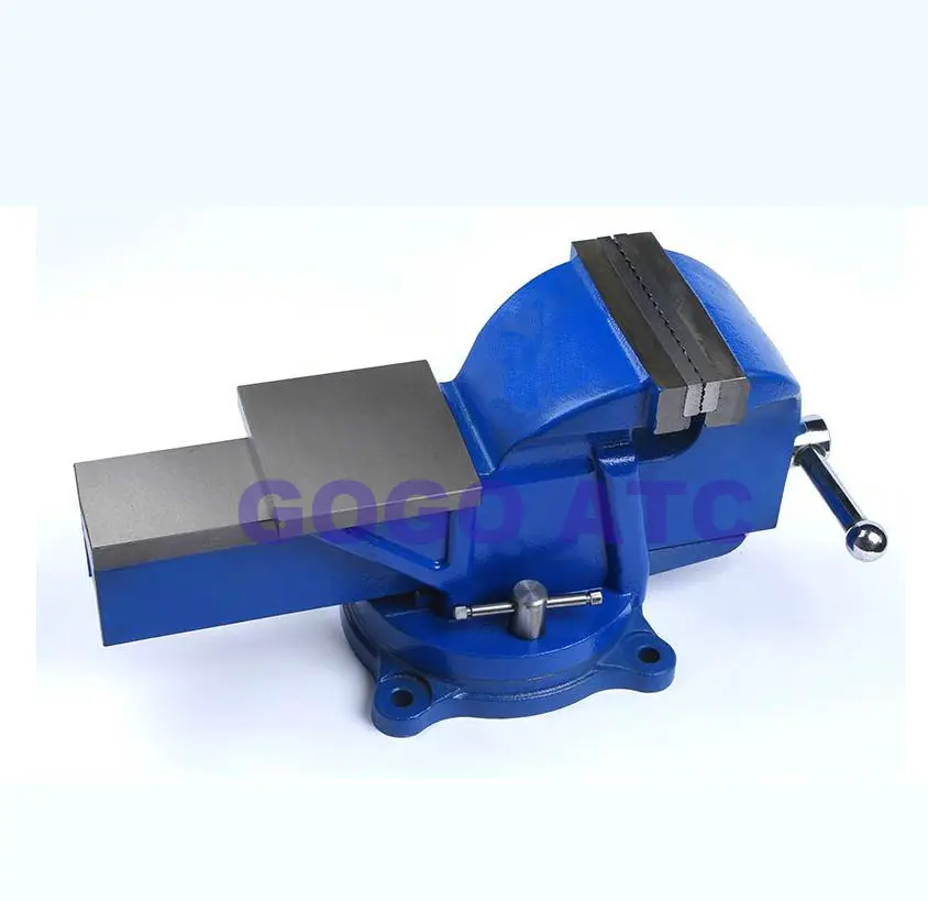 4inch heavy Duty Mechanic Bench Vise Table Top Clamp Press Locking Swivel Base Workbench Tool Steel Jaws
