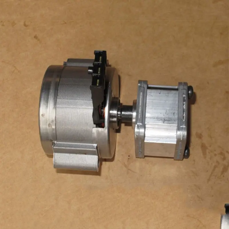 Gear high pressure pump DIY excavator model oil pump hydraulic pump miniature metal gear pump