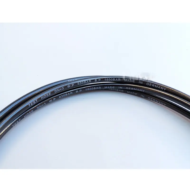 Pressure gauge hose 63Mpa hydraulic hose high pressure tubing assembly excavator pressure gauge joint pressure gauge connection