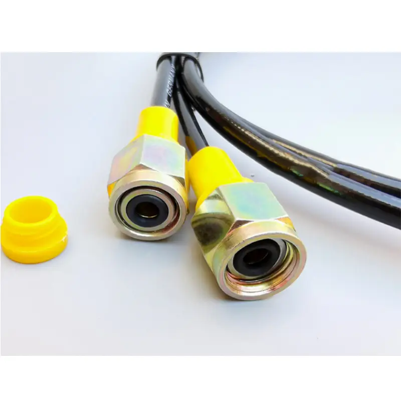 Pressure gauge hose 63Mpa hydraulic hose high pressure tubing assembly excavator pressure gauge joint pressure gauge connection