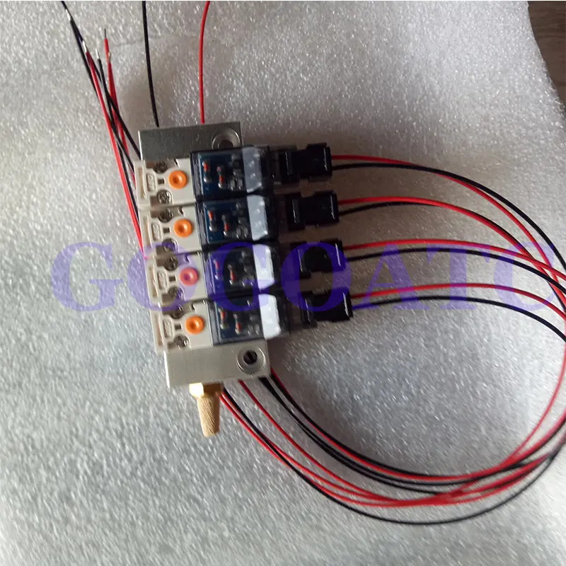 10mm miniature solenoid control valve, integrated solenoid valve group, vacuum exhaust valve, knitting machine valve group