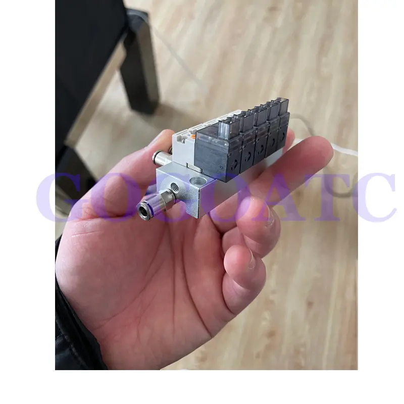 10mm miniature solenoid control valve, integrated solenoid valve group, vacuum exhaust valve, knitting machine valve group