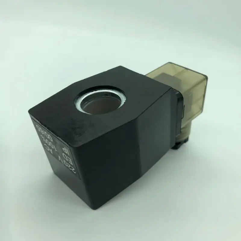 All copper square waterproof plastic coil water valve solenoid valve coil AB410 inner hole 16mm high 40mm