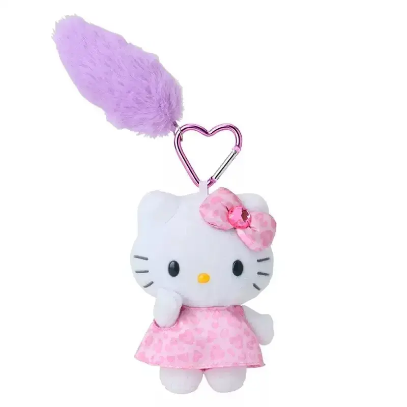 Kawaii Sanrio Long Legs  Hello Kitty black skin Plush Keychain Pendant Cute Cartoon 11/13/16CM Doll Toy Backpack Pendant Gift
