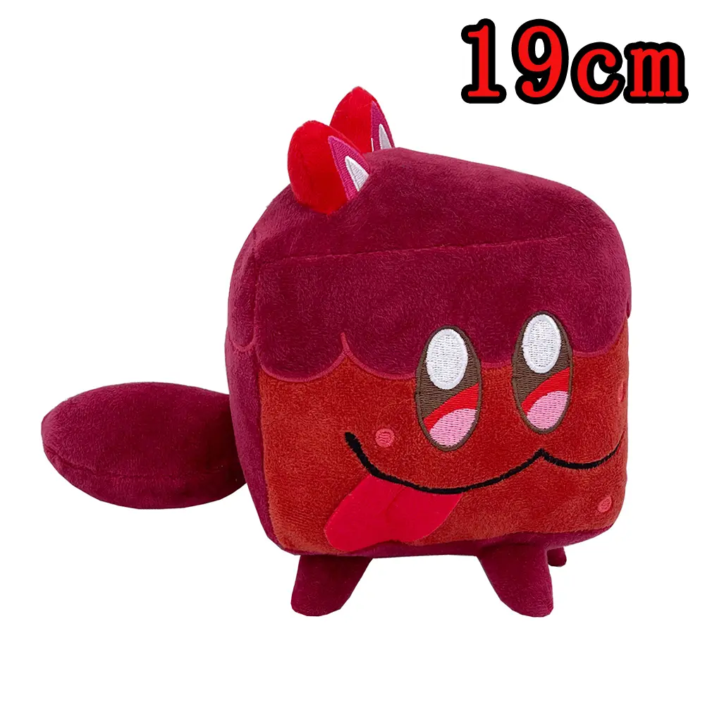 25cm Shadow Milk Cookie Plush Run Kingdom Demon Cookie Plush Cartoon Game Silent Plushie Cute Stuffed Doll Soft Pillow Toy Gifts