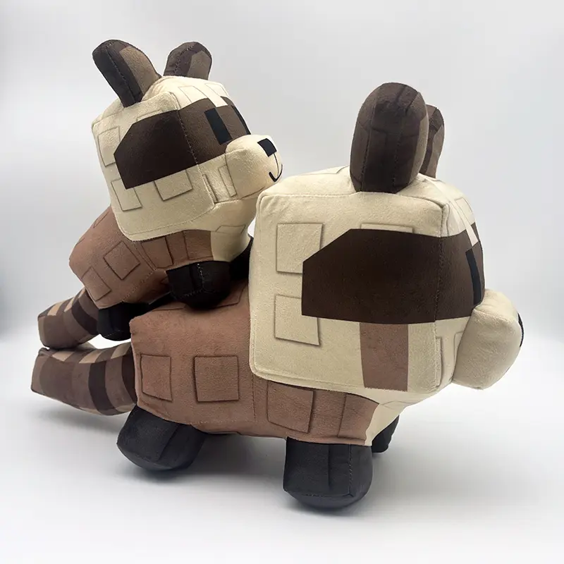 TreasuringU 28/40cm Grow Garden Wolf Plush Toys Game Cartoon Raccoon Fox Stuffed Dolls Pillow Soft Toy Brinquedos Birthday Gifts