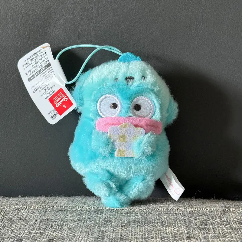 Kawaii Sanrio Cartoon Hangyodon Cosplay Minase Hugs Shell Series Stuffed Plush Toy Doll Bag Pendant Keychain Girls Holiday Gift