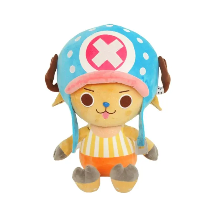 One Piece Plush Toys Monkey D Luffy Ace Law Soft Stuffed Dolls Tony Tony Chopper Cos Sanji Sabo Buggy Birthday Gift 8/12 inches