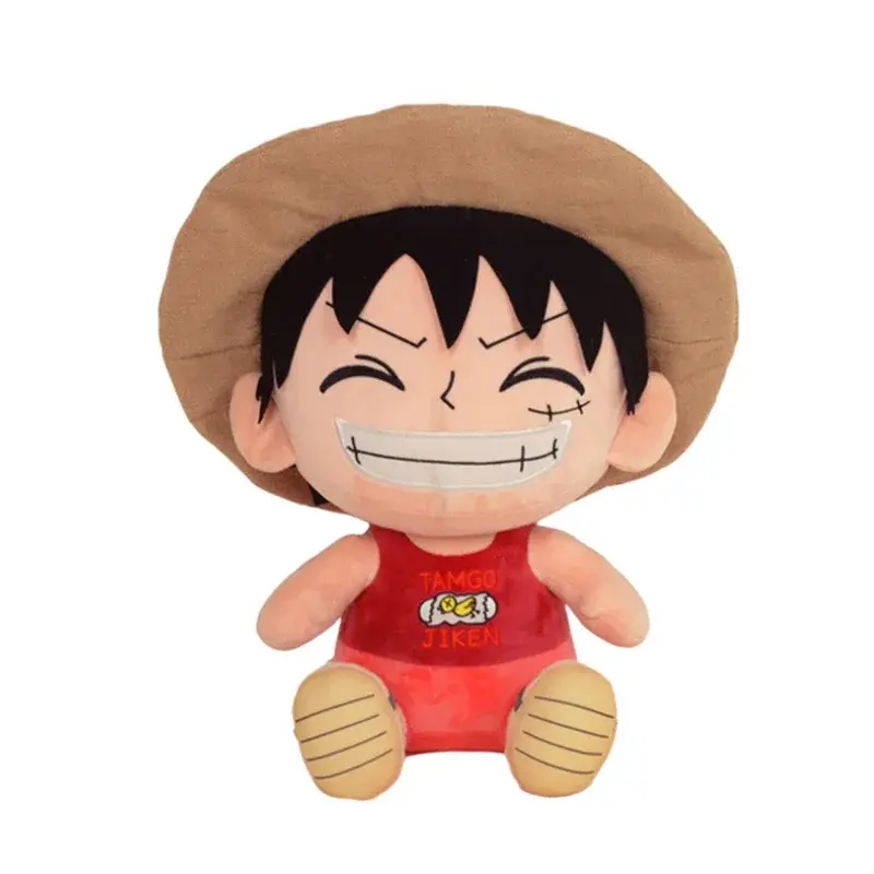 One Piece Plush Toys Monkey D Luffy Ace Law Soft Stuffed Dolls Tony Tony Chopper Cos Sanji Sabo Buggy Birthday Gift 8/12 inches