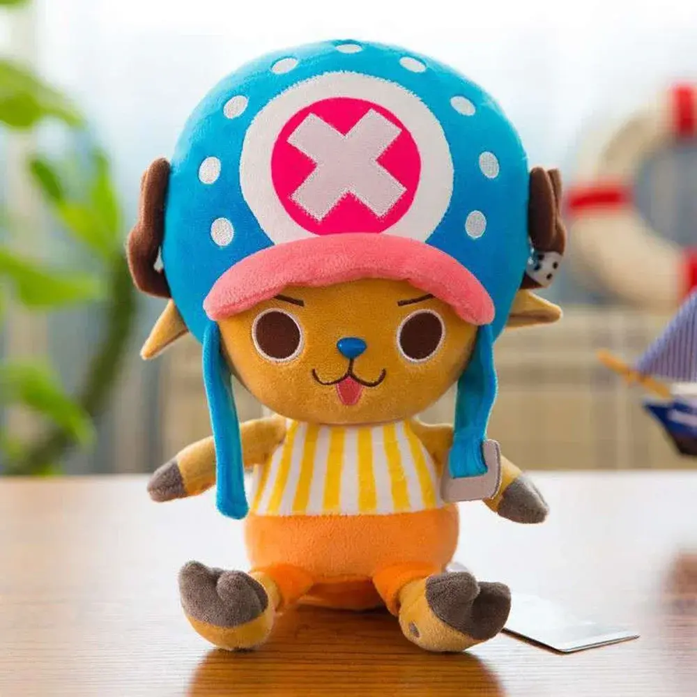 One Piece Plush Toys Monkey D Luffy Ace Law Soft Stuffed Dolls Tony Tony Chopper Cos Sanji Sabo Buggy Birthday Gift 8/12 inches