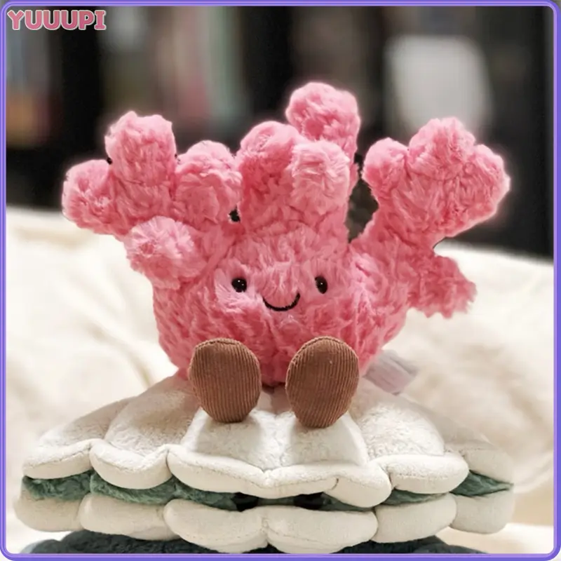 Cute Design Coral Plush Toys Mascot Super Soft Cartoon Dolls Fan Collection Gifts Children's Gift Cotton Doll For Birthday Gifts