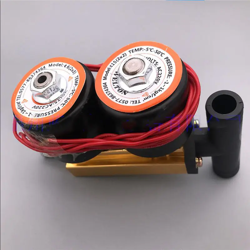 WT-PNEUMATIC vacuum solenoid valve for vacuum packaging machine 6(2X3) 15(2X2)