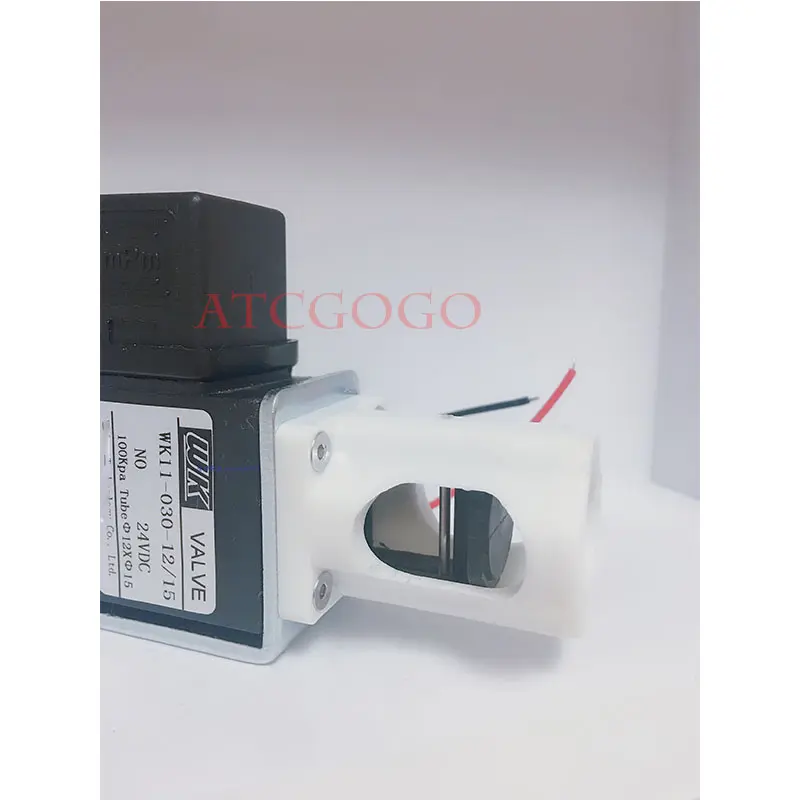 one size open Normally open Solenoid Pinch Valve 12VDC/24VDC tube size