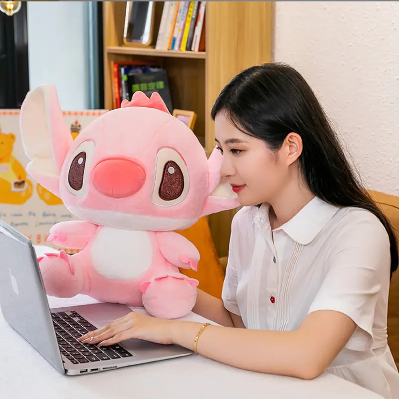Disney Plush Doll Stitch Lilo Doll Cute Duck Stitch Plush Stuffed Toy Christmas Children's Birthday Gift Kawaii Decoration Toys