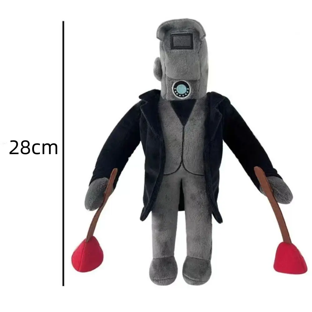 Skibidi Toilet Plush Toy Cartoon Dolls Stuffed Soft Toy Cartoon Doll Christmas Birthday Gift For Kids