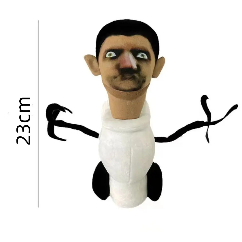 Skibidi Toilet Plush Toy Cartoon Dolls Stuffed Soft Toy Cartoon Doll Christmas Birthday Gift For Kids