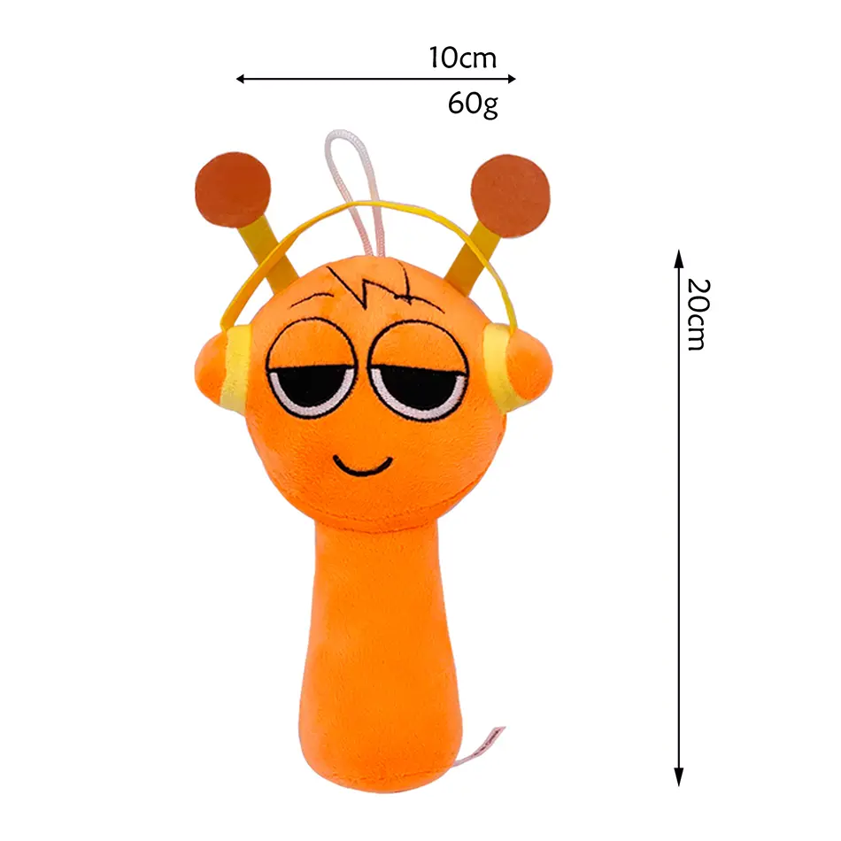 In Stock Sprunki Plush Horror Game Toys Cartoon Cute Soft Stuffed Pillow For Kid Birthday Christmas Gift Stuffed Children Dolls