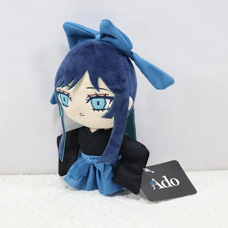20cm New Ado Hibana Plush Toy Ado Merch Plush Singer Goods Ado Accessories Plushies Doll Singer Ado Stuffed Animal Soft Toy Gift