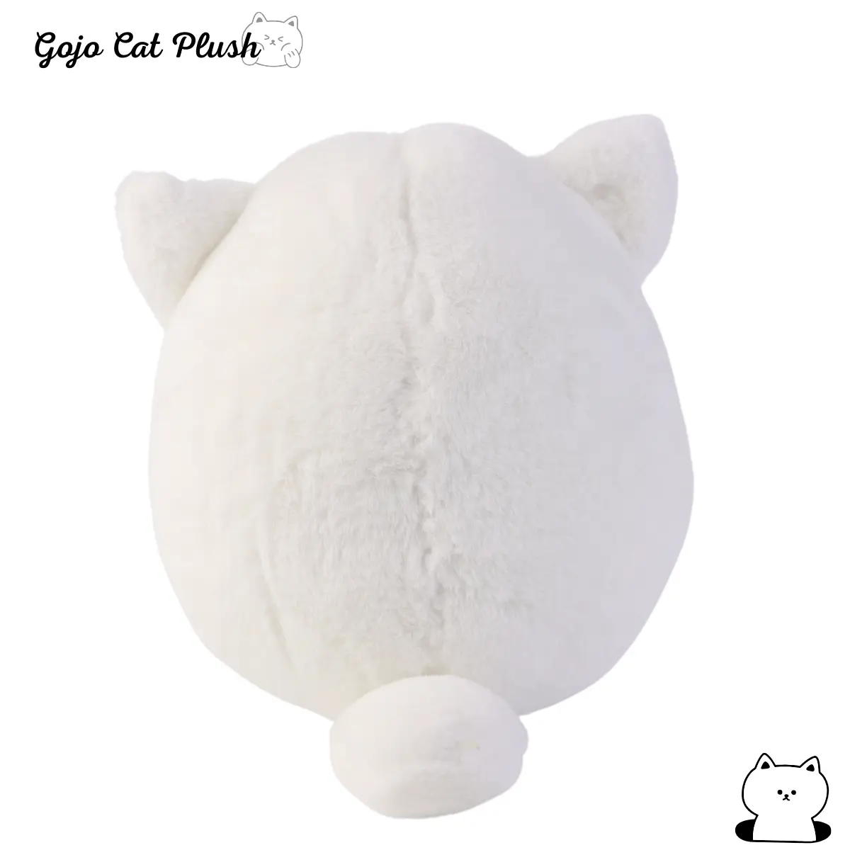 30cm Soft Gojo Cat Plush Pillow Hot Anime Sunglasses White Cat Plushies Toys Stuffed Animals Doll Home Decor Kids Birthday Gift