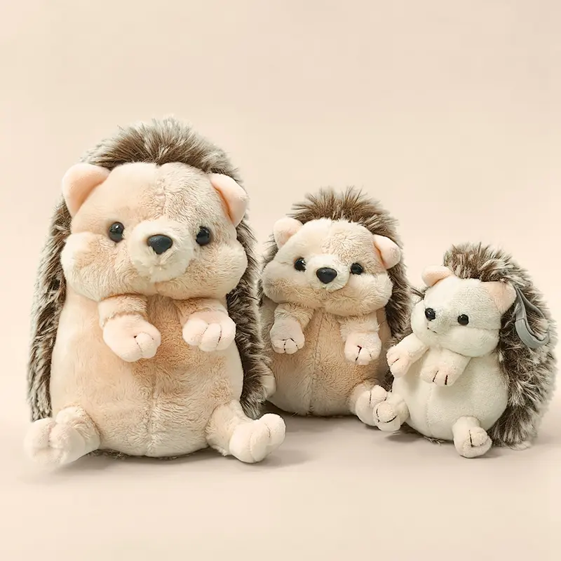 Cute Hedgehog Plush Toys Movie Stuffed Animals Adorable Stuffed Hedgehog Doll Baby's Sleeping Companion Room Decor Birthday Gift