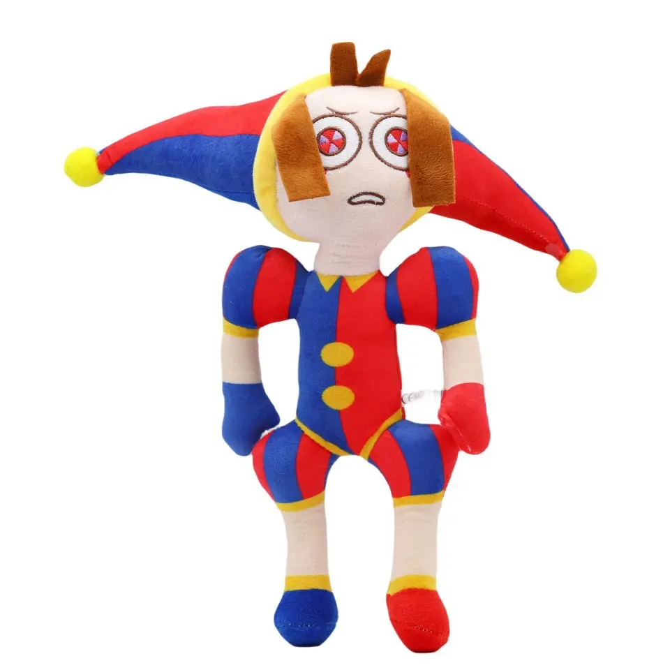 The Amazing Digital Circus Pomni Jax Plush Cartoon Plush toys Theater Rabbit Doll Stuffed Toys Children Christmas Kids Gifts