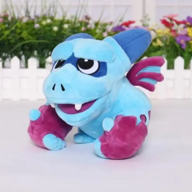 25-36CM Bandai Tribal Flying Plush Dragon Baby Royal Revenge Rolling Wood Doll Stuffed Animal Pillow Conflict War Toy Model