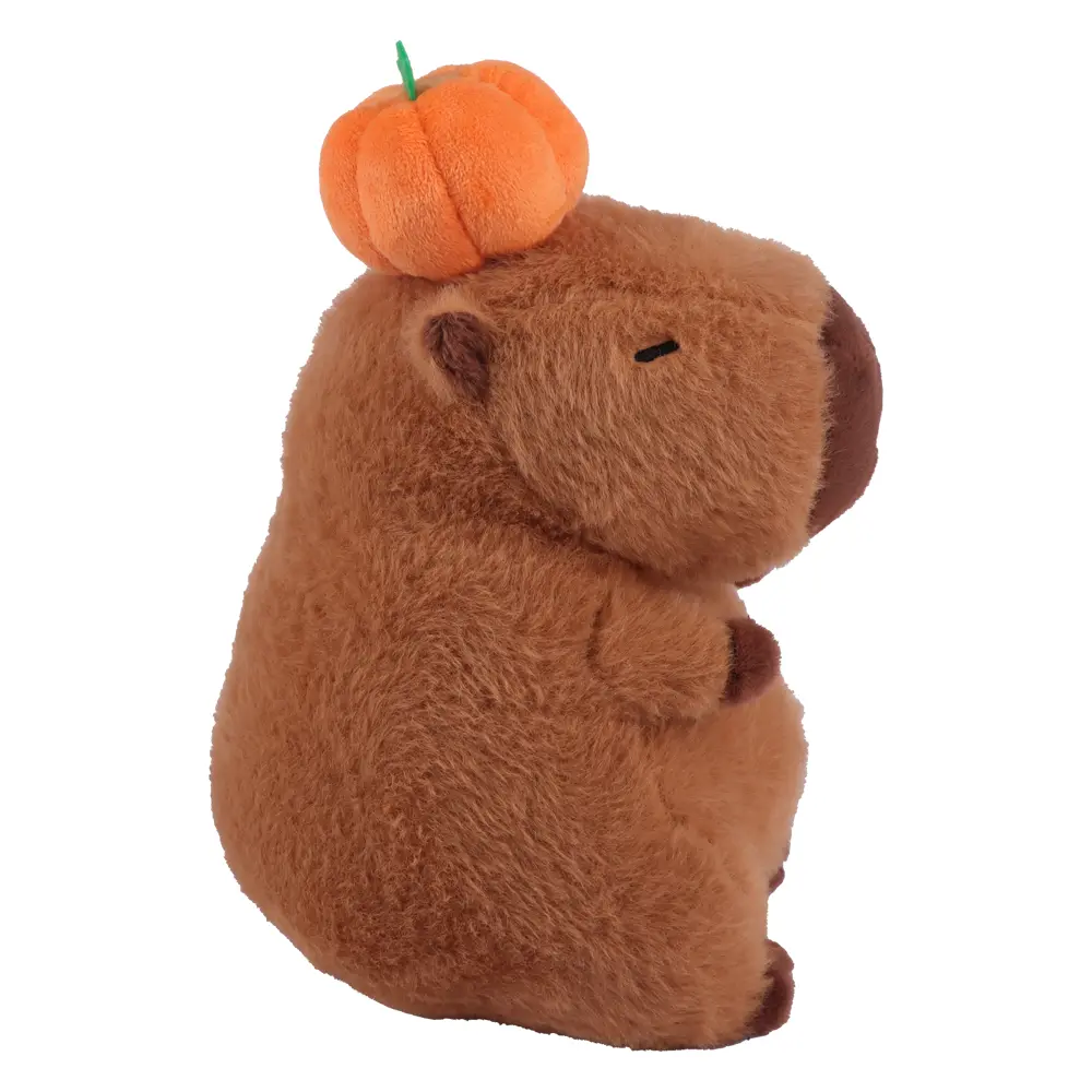 Halloween Pumpkin Kapibala Capybara Plush Toy Cute Doll Boys Girls Anime Plush Doll Soft Plush Anime Cartoon Halloween Xmas Gift