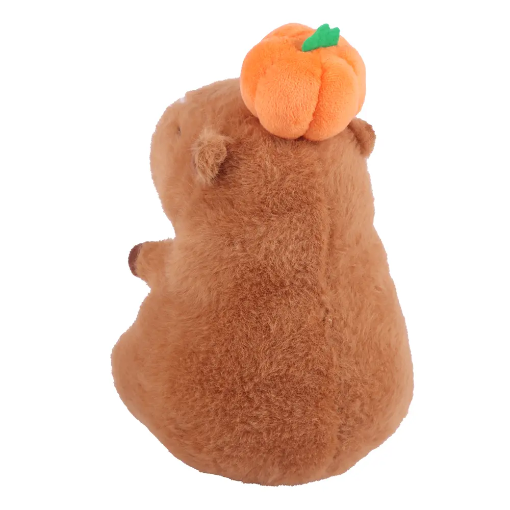 Halloween Pumpkin Kapibala Capybara Plush Toy Cute Doll Boys Girls Anime Plush Doll Soft Plush Anime Cartoon Halloween Xmas Gift