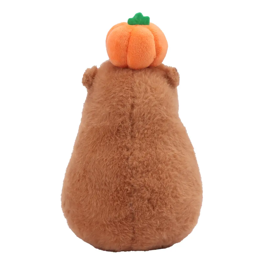 Halloween Pumpkin Kapibala Capybara Plush Toy Cute Doll Boys Girls Anime Plush Doll Soft Plush Anime Cartoon Halloween Xmas Gift