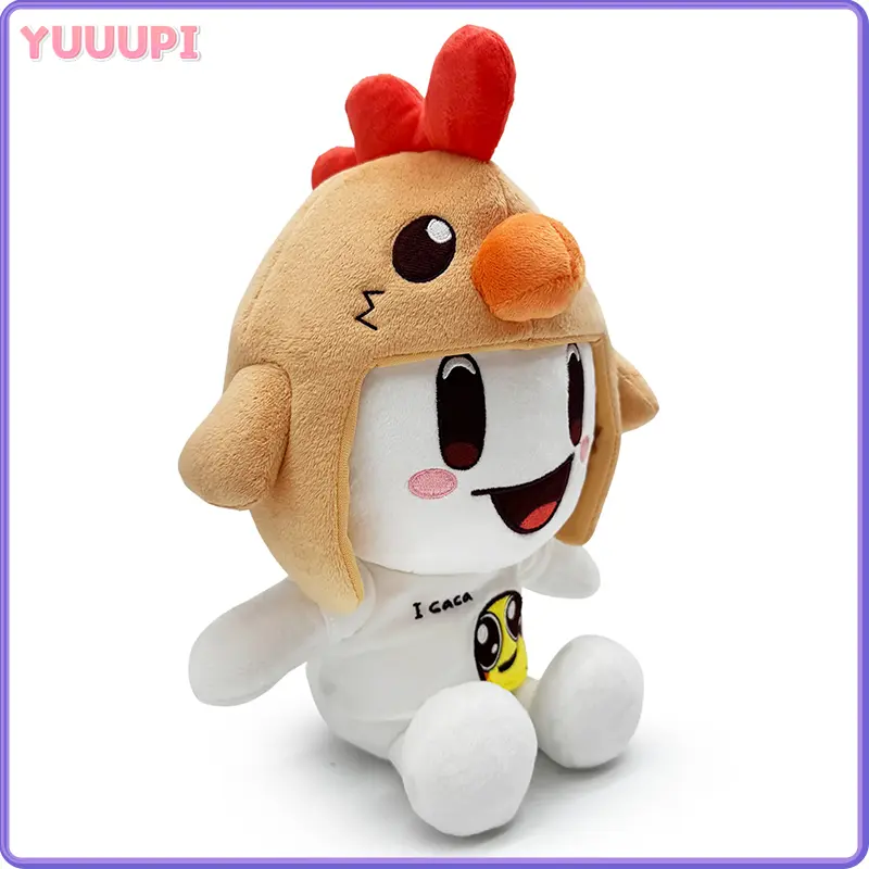 Kawaii PMdamiann Plush Toy Stuffed Animals Chicken-headed Doll Anime Figure Peripherals Collection Home Decor Kids Birthday Gift