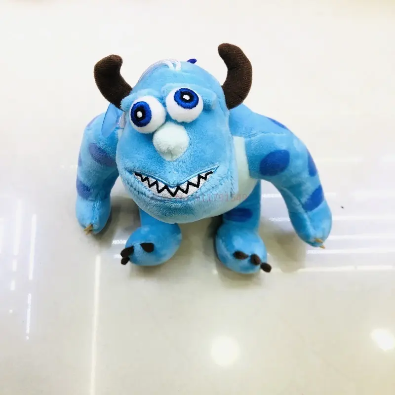 20cm Monsters University Mike Wazowski Disney Pixar Stuffed Toys Mr.Q Plush Kawaii Anime Birthday Gift For Kids 2 To 4 Years Old