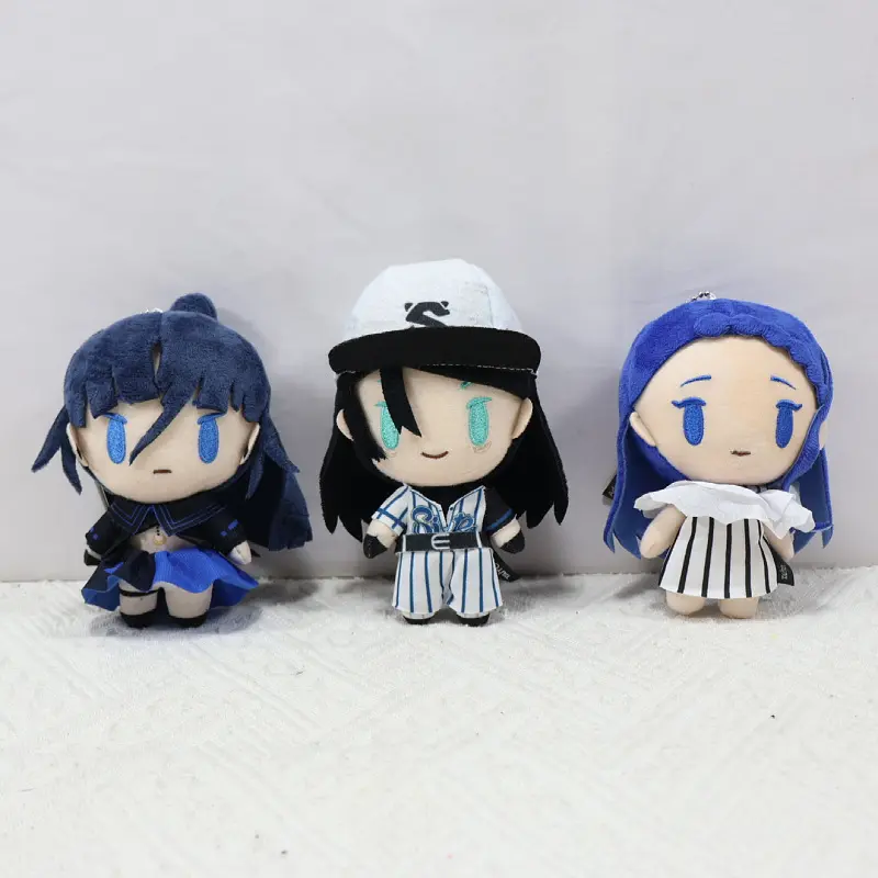 New Ado Hibana Plush Doll Anime Cartoon Virtual Singer Kimono Girl Stuffed Toy Kawaii Bedroom Pillow Decoration Birthday Gifts