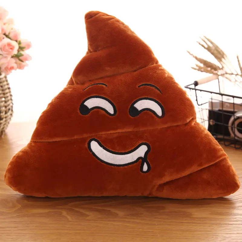 20cm Cartoon New Expression Poo Plush Toys Cute Funny Quirky Funny Poop Cushion Children Plush Toy