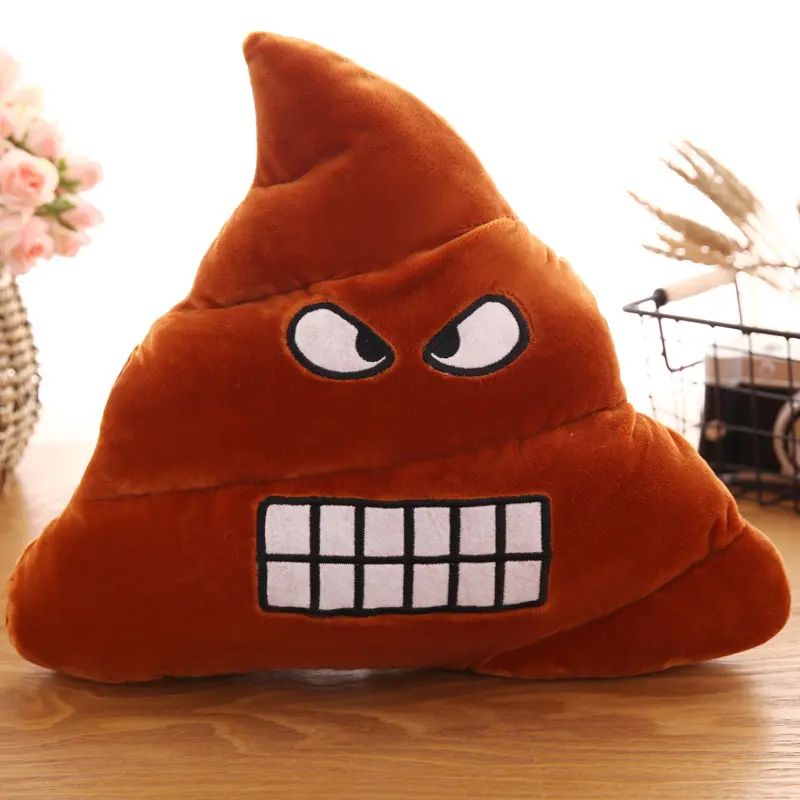 20cm Cartoon New Expression Poo Plush Toys Cute Funny Quirky Funny Poop Cushion Children Plush Toy