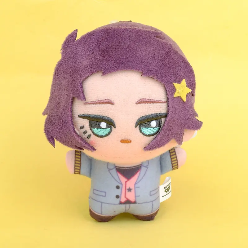 New 12cm Blue Lock Plush Pendant KeyChain Isagi Yoichi Nagi Seishiro Mikage Reo Rin Itoshi Sae Bachira Meguru Doll Toy For Gift