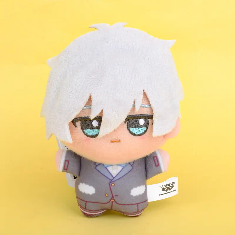 New 12cm Blue Lock Plush Pendant KeyChain Isagi Yoichi Nagi Seishiro Mikage Reo Rin Itoshi Sae Bachira Meguru Doll Toy For Gift