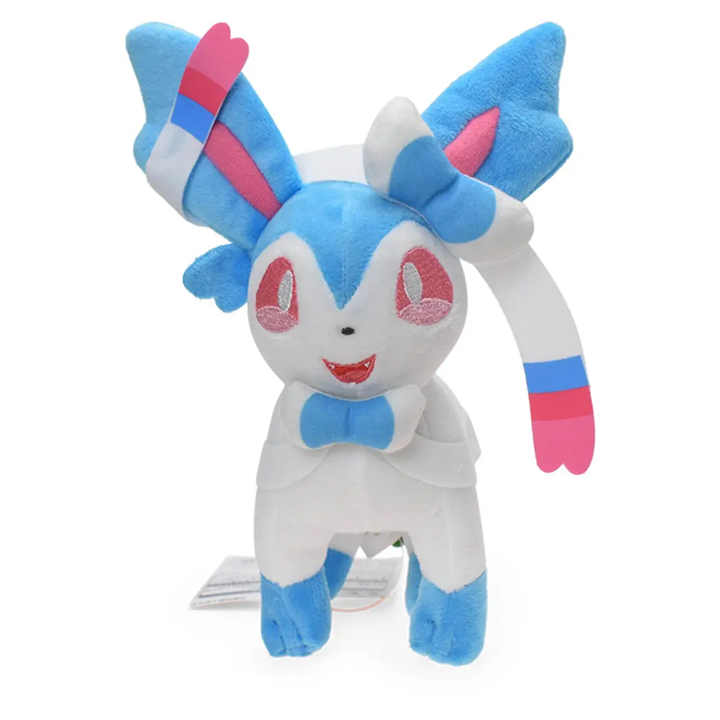 New Pokémon Plush Toy Eevee Vaporeon Jolteon Flareon Espeon Umbreon Leafeon Glaceon Sylveon Perfect Christmas Gift Birthday Gift