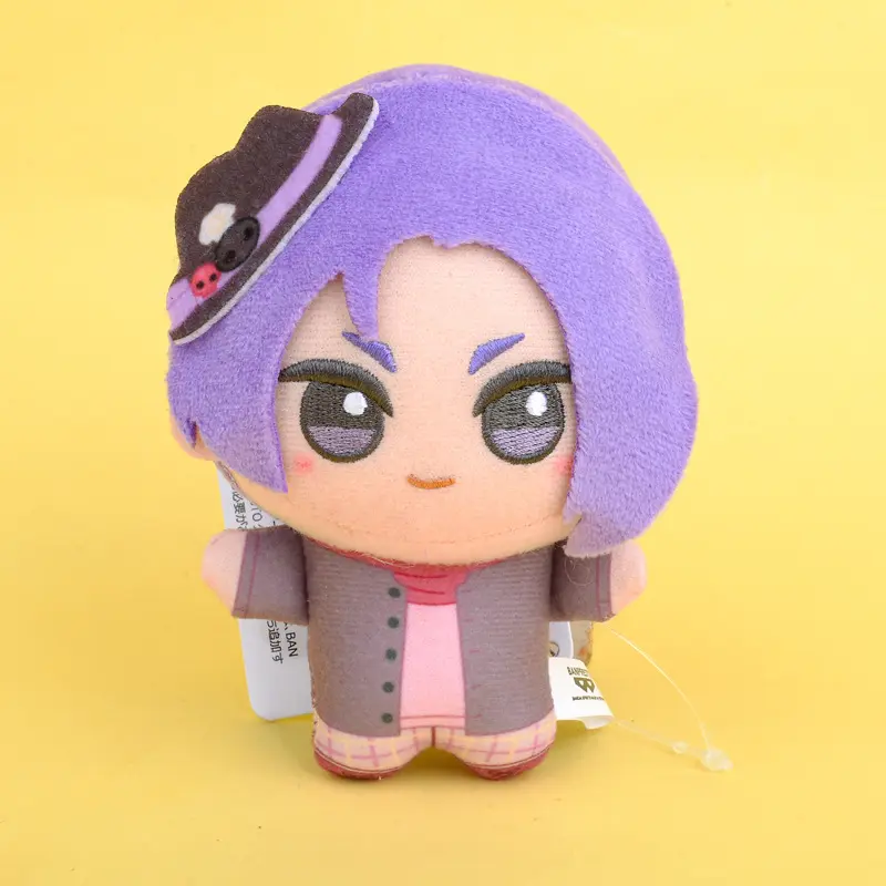 New 12cm Blue Lock Plush Pendant KeyChain Isagi Yoichi Nagi Seishiro Mikage Reo Rin Itoshi Sae Bachira Meguru Doll Toy For Gift