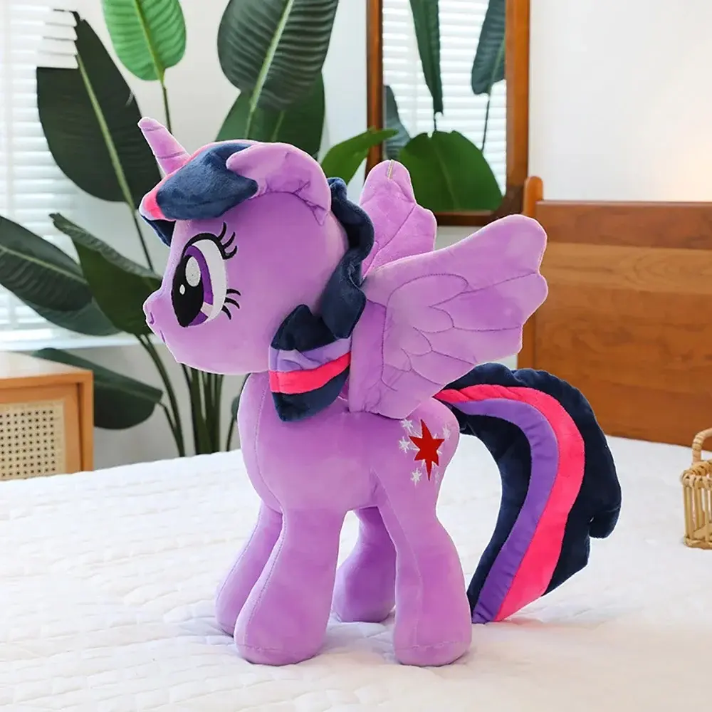 30CM My Little Pony Kawaii Toys Pinkie Pie Fluttershy Twilight Sparkle Soft Stuffed Dolls Plushie  Ornaments Kid Gifts
