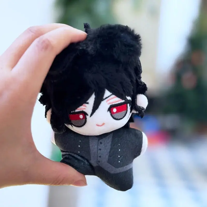 Black Butler Plush Pendant Toy Sebastian Michaelis Ciel Phantomhive Stuffed Cotton Doll Backpack Bag Keychain Soft Figure Gifts