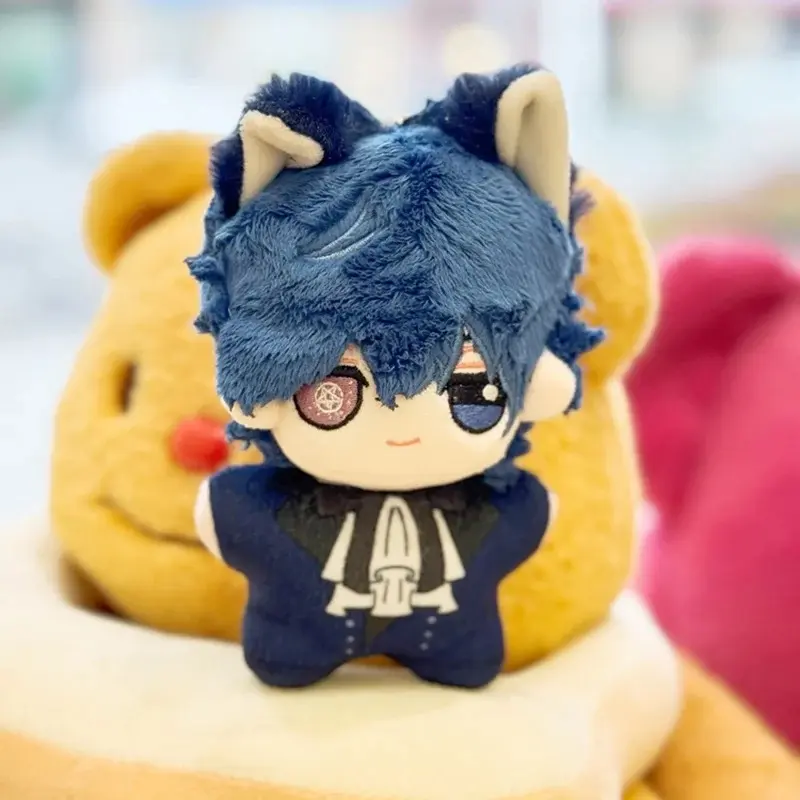 Black Butler Plush Pendant Toy Sebastian Michaelis Ciel Phantomhive Stuffed Cotton Doll Backpack Bag Keychain Soft Figure Gifts
