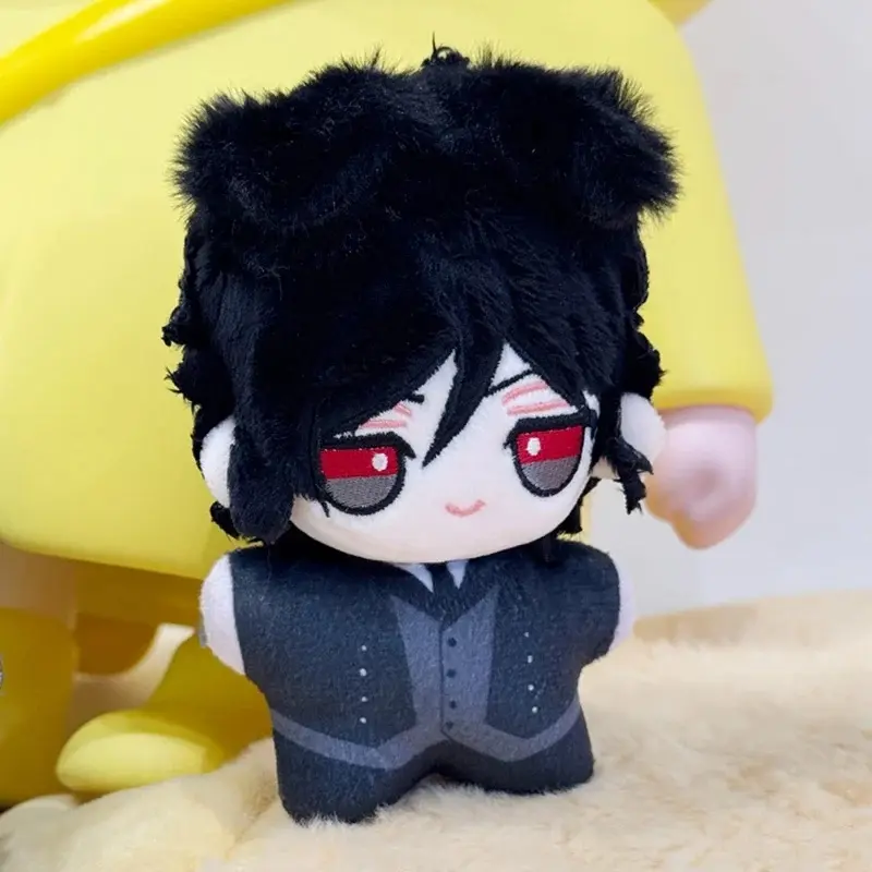 Black Butler Plush Pendant Toy Sebastian Michaelis Ciel Phantomhive Stuffed Cotton Doll Backpack Bag Keychain Soft Figure Gifts
