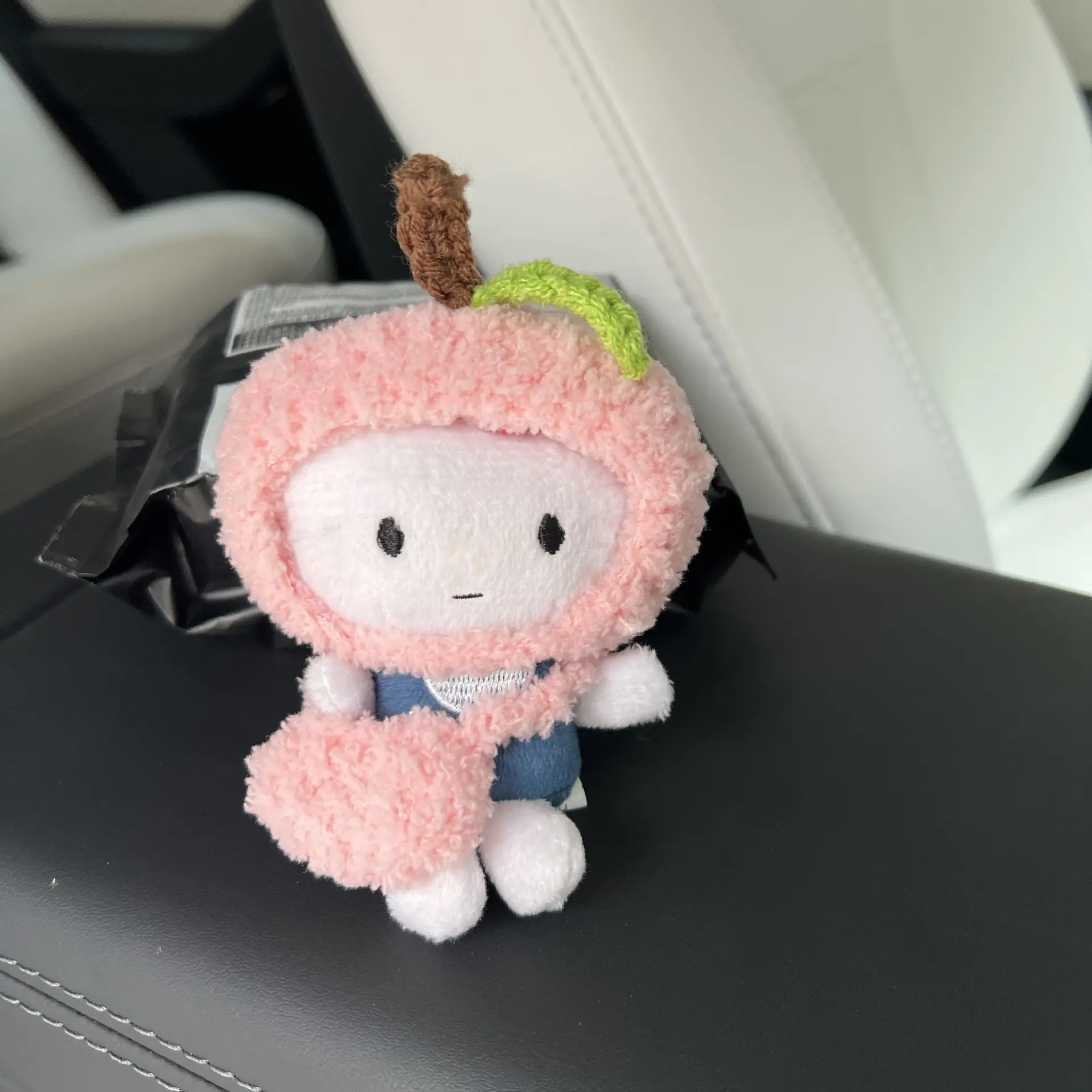 10cm Super cute self-mocking bear broccoli flower headwear Diy plush cute kid dress toy gift